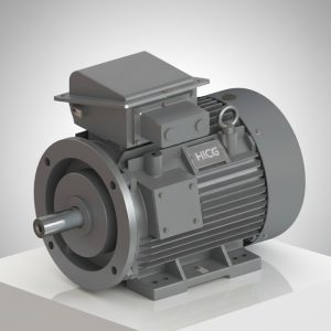 الکتروموتور سه فاز ۳ اسب بخار ۱۵۰۰ دور بدنه آلومینیومی (فلنج دار)