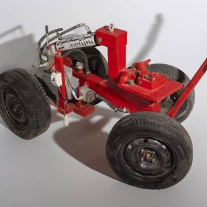 قیچی میلگرد بر ۴ چرخ (پیکانی) تک فاز ۲۸ بر